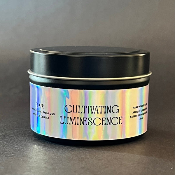 4oz Flair Pride Candle by Cultivating Luminescence