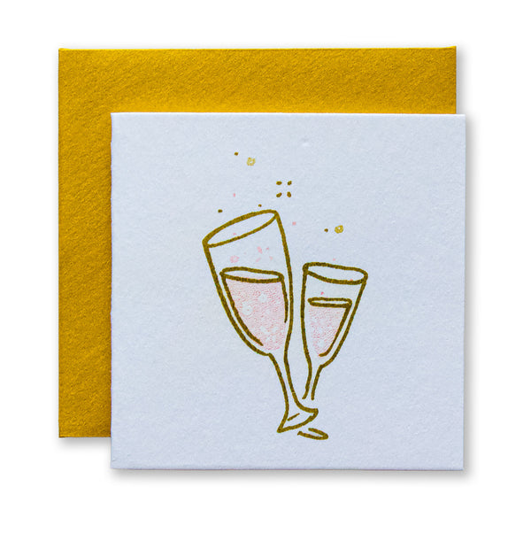 Cheers Risograph Tiny Card