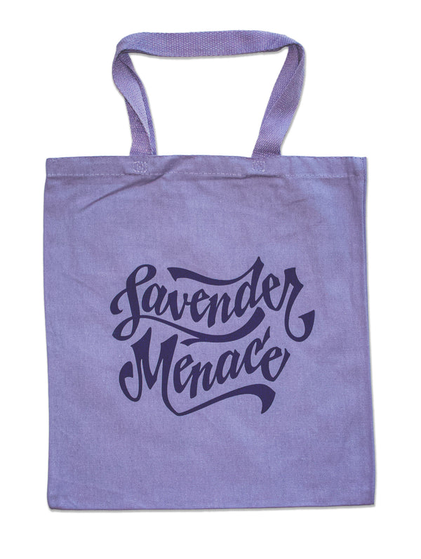 Lavender Menace Pride Tote Bag