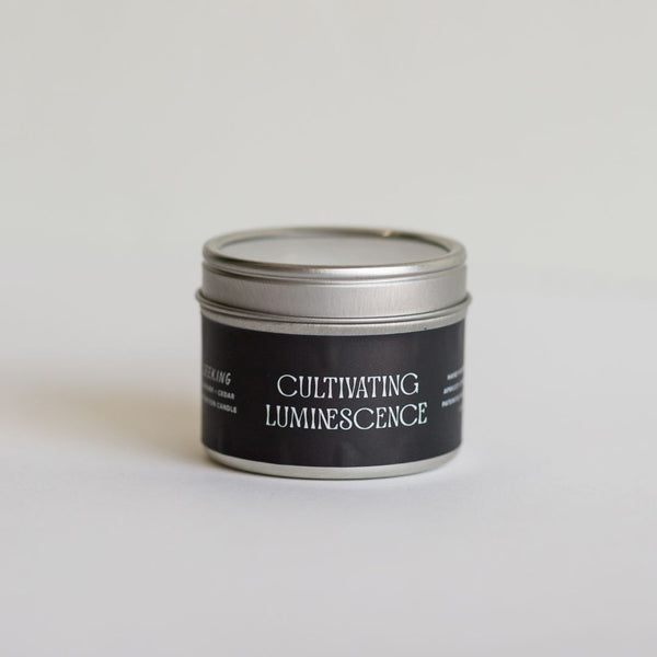 2oz. Seeking Candle with Clear Quartz by Cultivating Luminescence