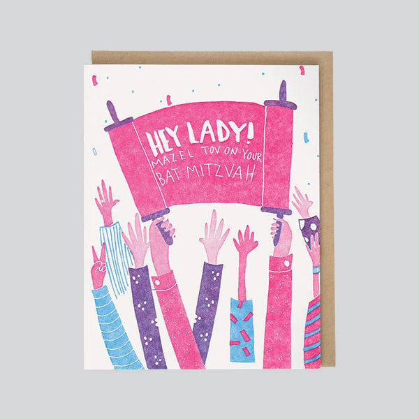 Hey Lady - Mazel Tov by folio press & paperie