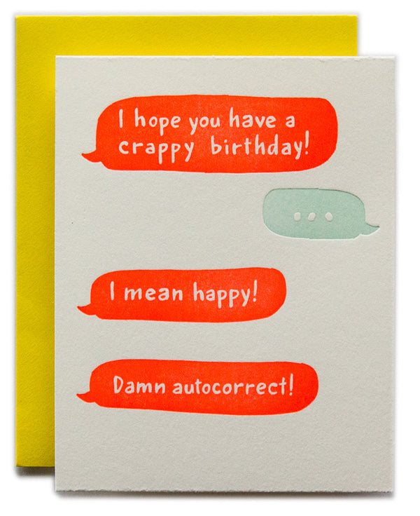 Crappy Birthday!