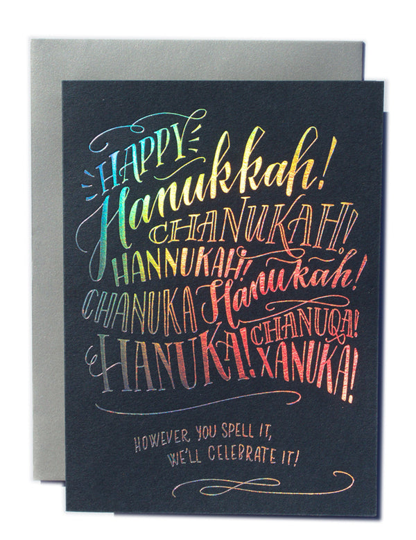 Hanukkah Spelling