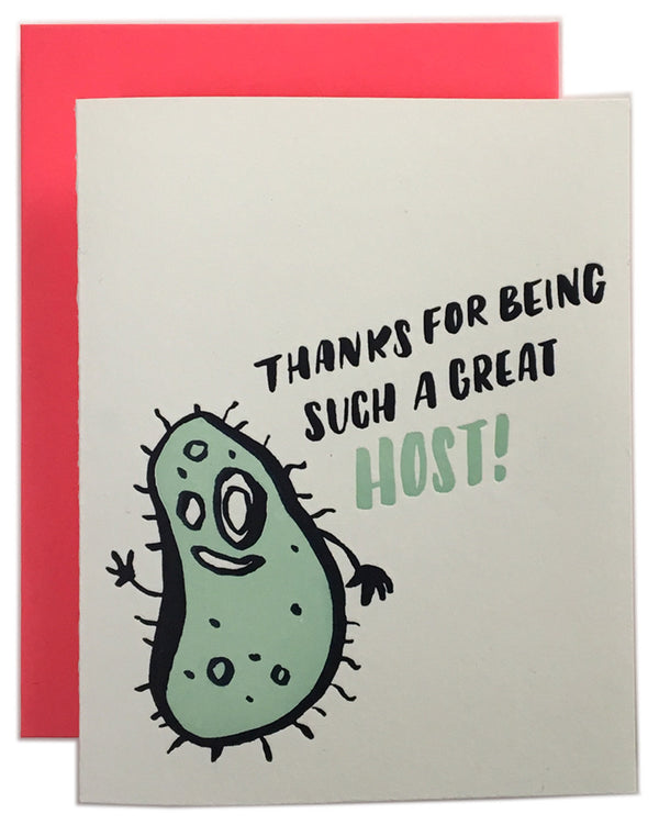 Thanks For Being Such a Great Host!