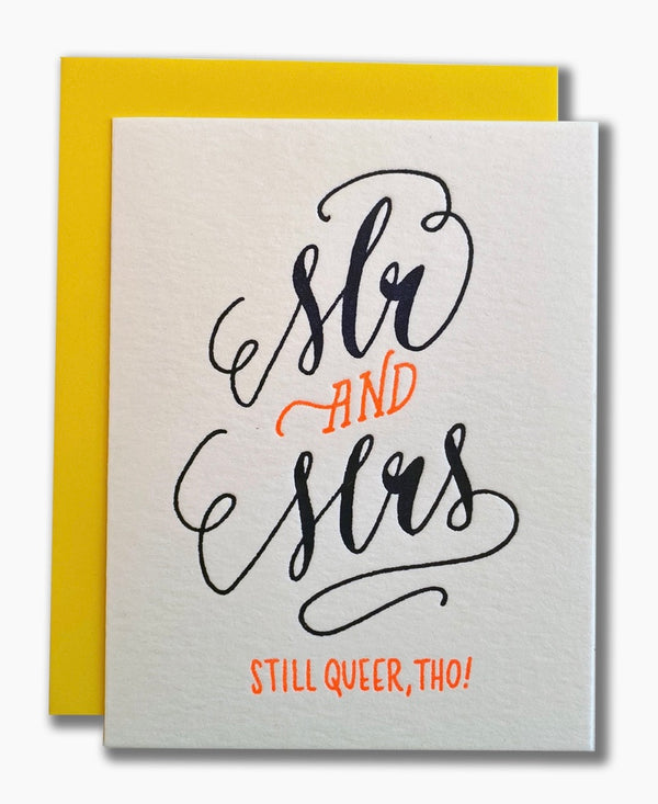 Queer Mr. & Mrs.