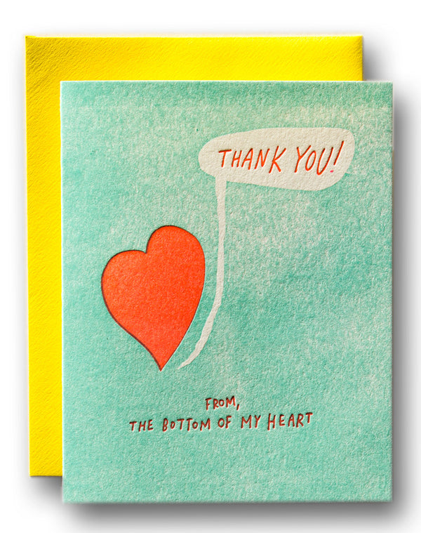 Thank You From The Bottom Of My Heart