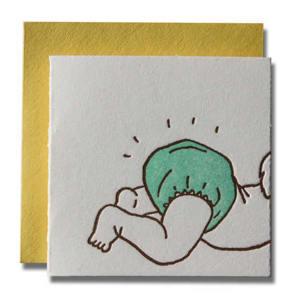 Bottoms Up Tiny Card