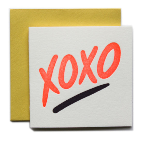 XOXO Tiny Card