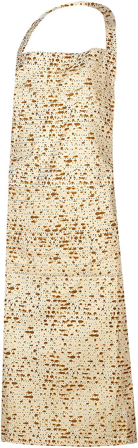 Ner Mitzvah - Apron - Matzah Print